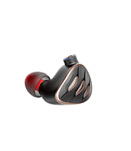 two-turn two-iron in-ear headphones