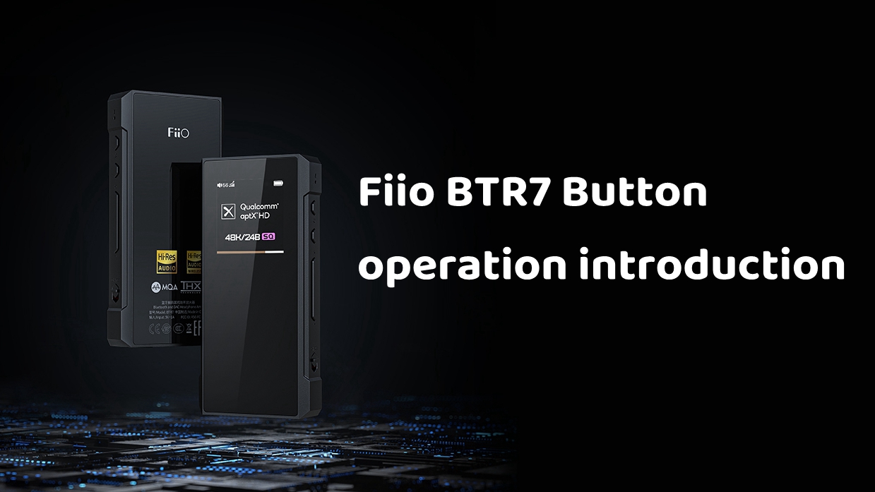 Button operation introduction